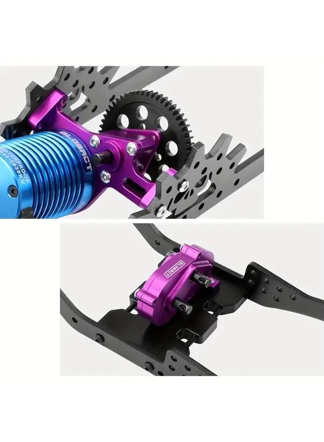 مجموعة نقل الحركة الأرجواني GLOBACT 30 OD مع ترس ديلرين لشاسيه Axial SCX10 Capra LCG - Image 5